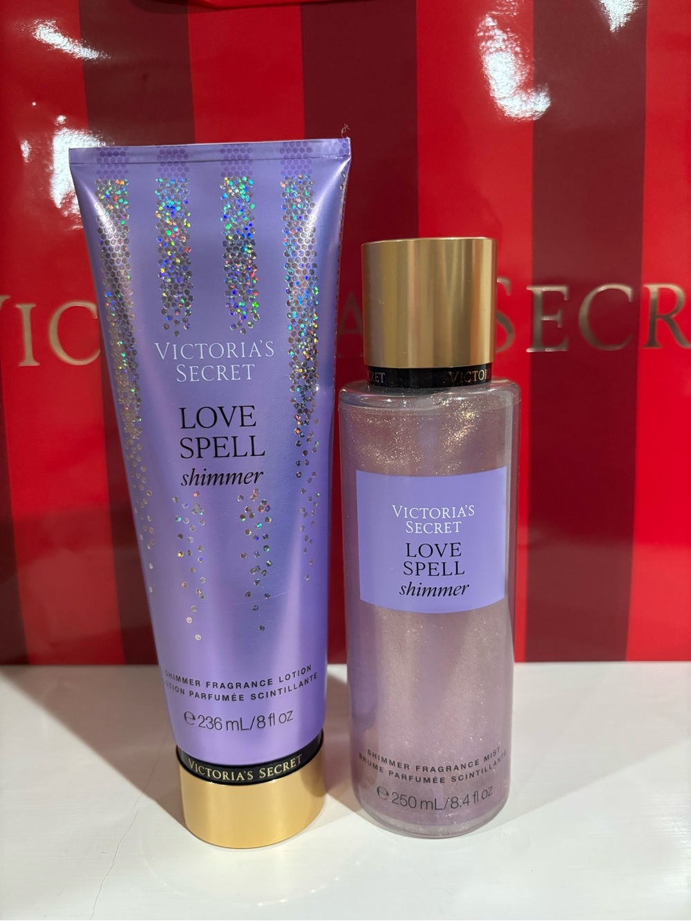 Victoria Secret Love Spell Shimmer Set